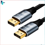 ⚡Hot⚡#Display Port HDMI-compatible Converter Cable 2m 1.2 Gold-plated Interface DP Converter Cable 8k PC Laptop TV
