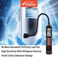 One Set Portable HVAC Halogen Leak Detector, Air Conditioner Coolant Gas Leak Checker For R22, R410A