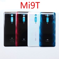 Mi9T 3D Glass Rear Housing Cover Back Door Replacement Hard Battery Case Black xiaomi mi9t