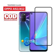 LAYAR OPPO A92 and OPPO A52 Tempered glass full screen protector anti-scratch glass OPPO A92 and OPP