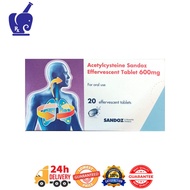 Sandoz Acetylcysteine Effervescent Tablet 600mg