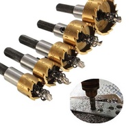 MATA 5pcs/set 16-30mm HSS Titanium Carbide Hole Saw Drill Bit Hole Saw Cutter Set