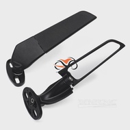 กระจกรถจักรยานยนต์ดัดแปลงลมปีกหมุนกระจกมองหลังสําหรับ Honda CBR650R F CBR1000RR CBR600RR CBR 250R 30