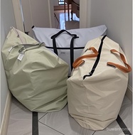 Taoyuan 24h+Large Moving Quilt Clothes Storage Bag Moisture-Proof Curtain Cloth Travel Portable E6JF