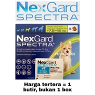 Powerful And Complete Dog Lice Medicine, NEXGARD SPECTRA, size M (7.5-15 kg)