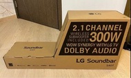 LG Soundbar S40T，支援 2.1 聲道  LG Soundbar for TV 2.1 channel S40T