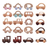 Mamimami Home 1 Chiếc Đồ Chơi Trẻ Em Bằng Gỗ Cho Trẻ Sơ Sinh Xe Ô Tô Gỗ Sồi Nhím Voi Giáo Dục Trẻ Sơ