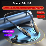 Neck Hanging Bluetooth Earphone Wireless Earphones Bluetooth5.3 Sports Headset 40 Hours Playing Head