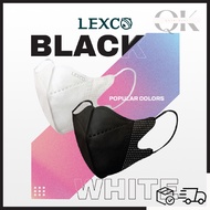 Face Mask LEXCO 6D Premium 4ply  [50’s/box]
