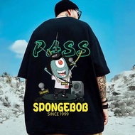 JAPANESE T-SHIRTS BIG SIZE BASIC DISTRO T-SHIRTS CASUAL T-SHIRTS OVERSIZE MEN'S T-SHIRTS PASS SPONGE