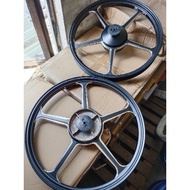 KRISS KRISS110 MODENAS CT100 DRUM BRAKE SPORT RIM FG505 EK505 ENKEI FULL COP 1.40X17 BLACK & BLUE EN