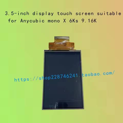 9.1 "6K 3D printer LCD control screen printer accessories suitable for Anycubic mono X 6Ks 3.5-inch 