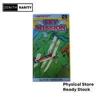 Zenith Rarity Nintendo Super Famicom SFC game Sky Mission full set