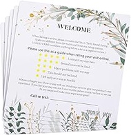 5 Pieces 5 Star Rating Explanation Magnet Short Term Rentals (Str) Star Ratings Guide Fridge Magnet 