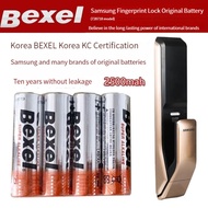 SG[Stock]Samsung Fingerprint lock P718 728 Password Smart lock # 5 BEXEL Battery