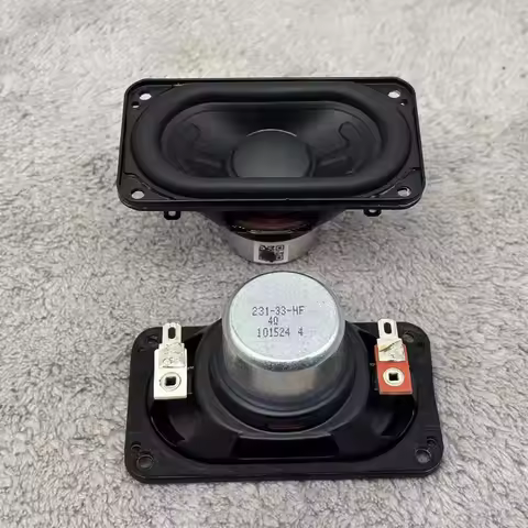 GHXAMP for JBL FLIP Series 80x44mm Racetrack Speaker: High Volume, NdFeB Magnet, Long Excursion, 4oh