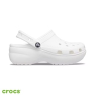 Crocs 卡駱馳 經典雲朵 厚底克駱格 女鞋 純白 白 206750-100