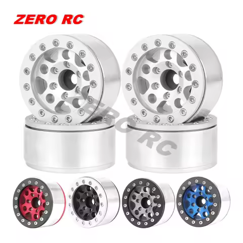 ALLOY NEW 1.55" Beadlock Wheel 5-Spoke For RC Crawler CAR MN D90 Tamiya UTB18 CAPRA WPL Pajero MST R