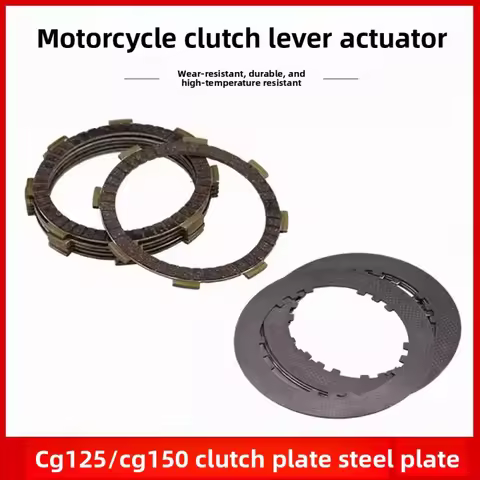 General-purpose motorcycle CG125 clutch plate, three-wheeler 150-200 friction plate clutch plate iro