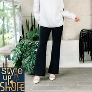 Flare Pants - Highwaist Flare Pants - Women's Semi-Cutbray Culottes