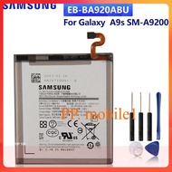 SAMSUNGแบตเตอรี่ทดแทนEB-BA920ABUสำหรับSamsung Galaxy A9s SM-A9200 A9200 2018 รุ่นA9 3800MAhแบตเตอรี่