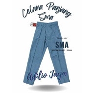 HIGH SCHOOL LONG PANTS LONG GREY PANTS HIGH SCHOOL UNIFORM PANTS GREY
