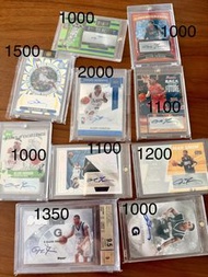 Allen Iverson 簽名卡 Autographed Rookie & Insert Cards