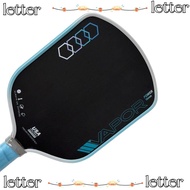 LETTER 16mm Pickleball Paddles, Lightweight TFP Foam Fill Racquet Sports, Professional Ergonomic Gri