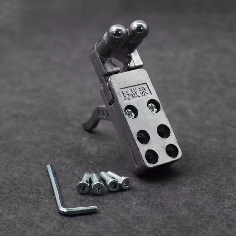 Aluminum Alloy Slingshot Trigger Device DIY Slingshot Parts Trigger Slingshot Disperser Rubber Band