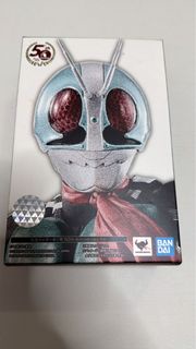 幪面超人 新1號 50周年 MASKED RIDER  1 50th Anniversary Ver . 真骨雕 幾乎全新