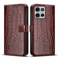 For Motorola Moto G75 5G Case Wallet Card Holder stand Magnetic flip leather Cover Case For Moto G75