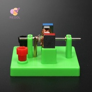 REPKG Physics Experiment Aids, ABS+Metal DIY DC Electrical Motor Model,  Physics Science Toy Student