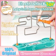 Labyrinth games Circuit maze games Electric shock touch maze puzzles Science DIY experimental toys