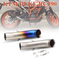 Slipon exhaust manifold KTM DUKE 125 250 390 RC250 RC390 2017-2021
