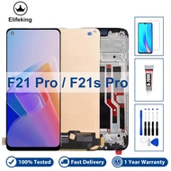 6.43" LCD For OPPO F21 F21s Pro CPH2363 CPH2461 Display Touch Screen Digitizer Assembly Replacement 