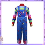 Chucky Set (Economical Edition) Halloween Costume Fast Delivery From Bangkok.