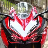 FOR HONDA CBR250RR CBR 250 RR 2017- 2019 Motorcycle Accessories Front Fairing Headlight Sticker Guar