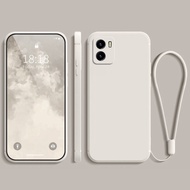 LANLIN For Vivo Y01 Y02 Y02a Y02t Y02s Vivo Y03 Y03t Y04 Phone Case Silicone Solid Color For Vivo Y0