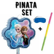 Frozen Themed Pinata Fill with Candy Blind Fold Party Decoration Games