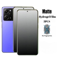 3PCS Matte Hydrogel Film For Realme 11x 11 10s 10T 10 9i 9 Pro Plus Global 5G 4G Seed India Frosted 