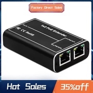2 Port POE Extender, IEEE 802.3af/At PoE+ Standard, 10/100Mbps, POE Repeater 100 Meters(328 Ft), Ext