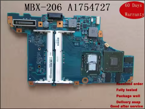 Placa Mae For SONY VPCZ1 MBX-206 laptop main board with I7-620M A1754727 1-881-447-12 Tested