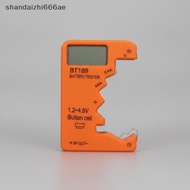 shandaizhi666ae High Precision BT189 Digital Battery Tester LCD Voltage Detector Fits AA AAA C D 9V 