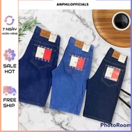 AP14 [Real photo] AnPhu Store men's jean shorts come in 7 sizes with masculine fashion designs (3 co