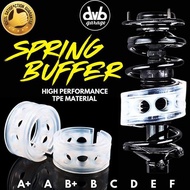 Promo DVB SPRING BUFFER STABILIZER RUBBER TRANSPARENT SHOCK ABSORBER RUBBER DUMPER Discount