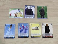 日本 disney 100 d100 迪士尼 卡 咭 card 100週年 pixar bushiroad weib schwarz wsb ws frozen