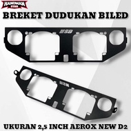 NEW AEROX PLUS D2 BILED PROJECTOR LAMP BRACKET SIZE 2.5 INCH HS55