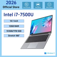 14.1-inch Intel Core i7/i9 Windows 11 ultra-thin laptop with 12GB/16GB RAM and 1TB SSD for learning 