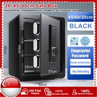 Office Safe Box Fingerprint Password Unlock Safe Box For Home Anti Theft Safe 45/60cm Cash Box
