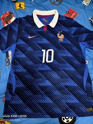9成新法國隊球員版球衣印 Mbappe 10號